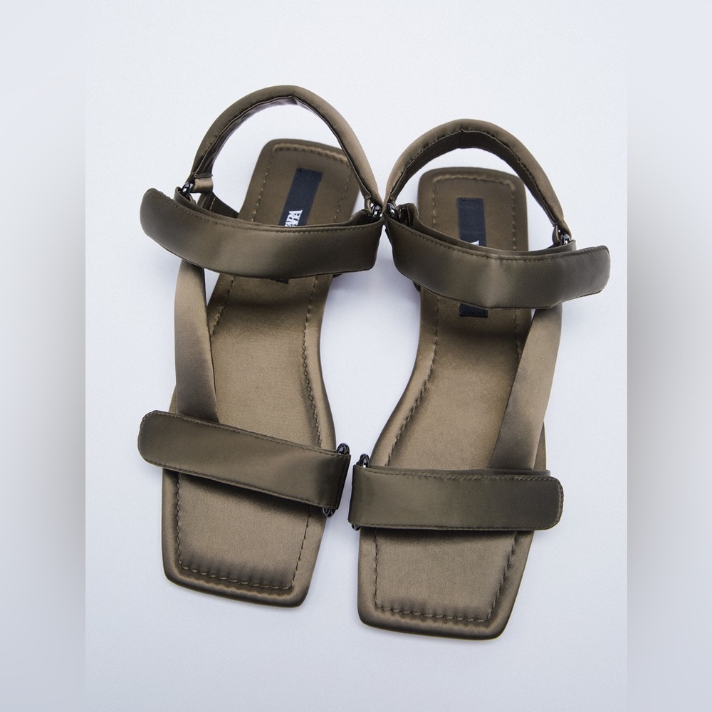 ZARA Square Toe Slide Sandals - US 5 [LAST ONE]